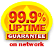 99.9% Uptime Guarantee (click for details)